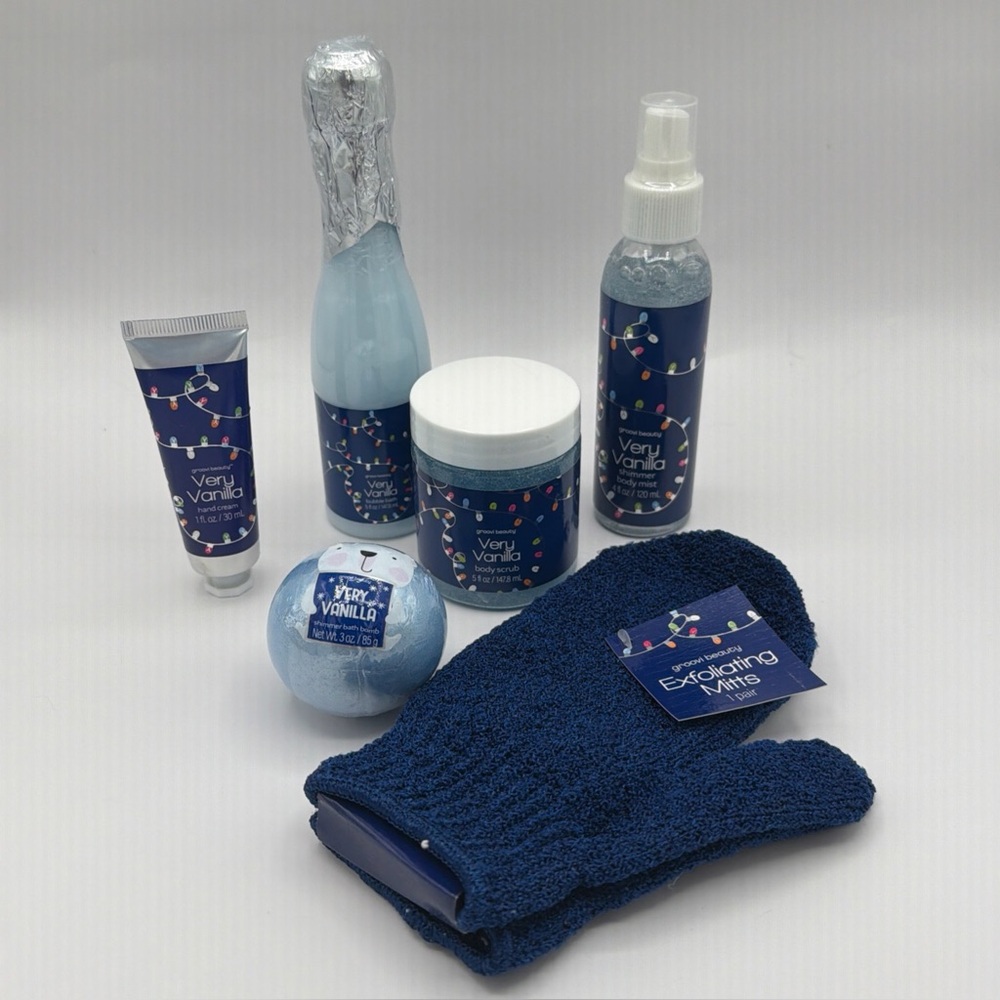 Groovi Beauty‎ Body Very Vanilla 6 Piece Set Gift